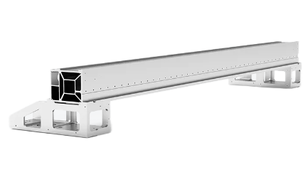 Fifth generation extruded aviation aluminum beam